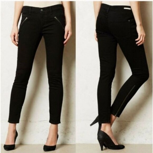 Pilcro and the Letterpress Serif Fit Moto Jeans 26 - Picture 1 of 5